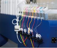 HJD vente en gros, Machine d'impression par transfert numérique, couleur fluorescente, 24 pouces, 60cm