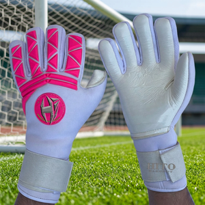 Professional Customized Front Palm Contact Latex Medius Cut And Backhand Rubber Inject Attached Strap Thumb Wrap - Product Image 3
