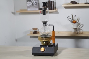 Tay Cầm Bằng Gỗ Thủy Tinh Borosilicate Cao Siphon Máy Pha Cà Phê Nhỏ Giọt Pha Cà Phê Lạnh Đổ Qua Bình Cà Phê - Product Image 6