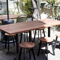 Hot Sell Günstiger Preis Metall Holz Industrie Snack Hocker Ohne Rückenlehne In Metall Holz Sitz