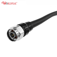 Câble coaxial extérieur Plenum N mâle vers NEX10 mâle M/M avec Fsj1-50a 1/2SF 1/4 Superflex Feeder Heliax