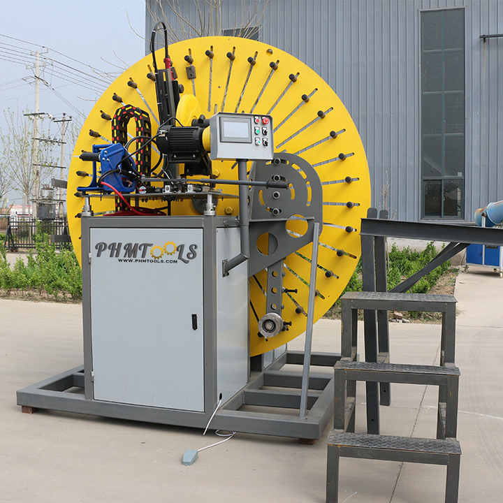 Cnc Automatic Welding Bending Circle Machine Platform Type Disc Bending Round Welding Cutting Machine