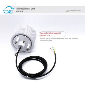 Capteur de température et d'humidité CE extérieur 0-5V 4-20mA RS485 RS232 SHT20 SHT30 SHT31 SHT35 pour station météorologique ou serre - Product Image 4