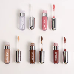 Gloss à lèvres transparent végétalien de haute qualité MLM, baume à lèvres liquide minéral brillant, waterproof, longue tenue, logo personnalisé, maquillage repulpant - Product Image 4
