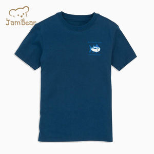 T-shirts pour enfants en coton biologique, t-shirts durables pour garçons, imprimés, tricotés, manches courtes, haut écologique, t-shirt pour enfants à manches courtes - Product Image 4