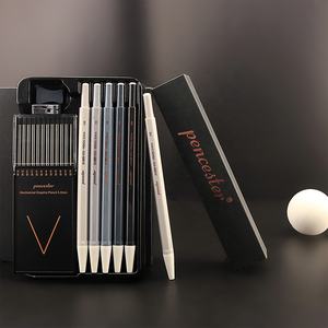 Hot sale – crayon de croquis HB,2B,4B,6B,8B recharge, ensemble de crayons avec plomb et taille-crayon, crayon mécanique pour le dessin - Product Image 3