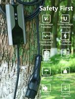 Chargeur de voiture électrique EV Senku Bule CEE Plug 8A à 16A Type 1 pour Nissan Leaf