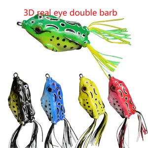 Soft Insect Topwater esche Crankbait Minnow Wobbler Fly mosche artificiale Fishing Frog Lure