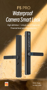 Serrure Intelligente à Empreinte Digitale avec Caméra et Contrôle à Distance via l'Application Tuya Wifi - Cerraduras Inteligentes De Exterior - Vente Chaude - Product Image 5