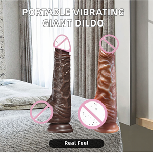 Krachtige Riem Gemakkelijk Dragen Gigantische <span class=keywords><strong>Dildo</strong></span> Persoonlijke Waterdichte Vibrerende Realistische Enorme Penis Vrouwen Masturbatie Massager Pvc - Product Image 2