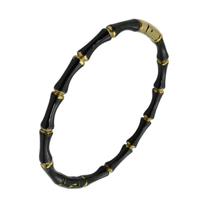 बांस का तेल ड्रिपिंग स्टेनलेस स्टील स्क्रूड्राइवर ब्रेसलेट ब्रेसलेट महिलाओं के जिरकॉन पर्यावरण अनुकूल चूड़ियां सोना/चांदी/गुलाब सोना/चांदी/गुलाब सोना प्लेटेड माइक्रो - Product Image 5