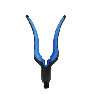 Nouveau Design support de pêche tête de Support mer pôle Support tige fourche accessoires britannique 3/8 filetage pour la pêche