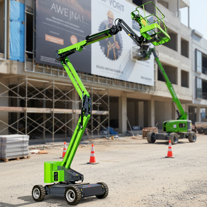 공장가 20m 견인식 붐 스파이더 리프트 휴대용 리프터 고소작업대 텔레스코픽 견인 트레일러 맨리프트 체리피커 리프트 - Product Image 3