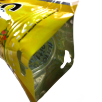 OEM/ODM sac d'emballage de biscuit de qualité alimentaire, matériau d'emballage flexible stratifié avec quantité minimale de commande, pochette debout en plastique
