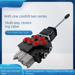 ฮัวเดเยีย M45 ชุดควบคุมแบบ One-Control-Two ซีรีส์ 2 ทาง ระบบไฮดรอลิกแบบหลายทิศทางสำหรับงานขุดเหมือง แรงดันสูง 315 บาร์ อัตราการไหลสูง 60 ลิตร/นาที - Product Image 3