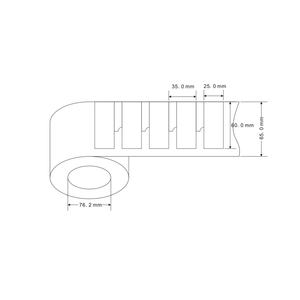 แท็ก RFID UHF ป้องกันโลหะขนาด 60*25 มม. สำหรับร้านฮาร์ดแวร์ ป้องกันการโจรกรรม 860-960MHz ป้ายอ่อนสำหรับการจัดการการผลิต - Product Image 6