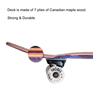 Creux Kingpin Camion Gratuit Personnalisé Sculpture Pompage Mini Cruiser Skateboard Surf Skate Surfskate avec PU Roues 29 pouces - Product Image 3