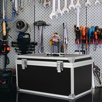 Échantillon gratuit OEM Chine Ningbo Factory Valise rigide en aluminium avec mousse personnalisée et impression de logo pour outils Coque rigide