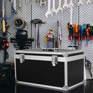 Échantillon gratuit OEM Chine Ningbo Factory Valise rigide en aluminium avec mousse personnalisée et impression de logo pour outils Coque rigide - Product Image 3