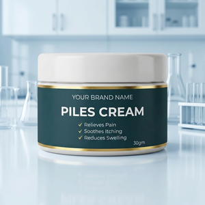 Crème à base de plantes pour hémorroïdes externes |   Pommade pour le soulagement des hémorroïdes OEM/ODM 30g/50g Nagkesar Neem & Aloe Vera - Product Image 3