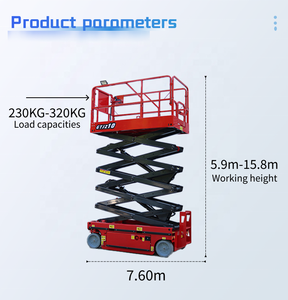 Pemasok terbaik 13 sampai 59 kaki gunting bawah tanah truk angkat - Product Image 2