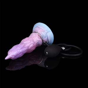 Opblaasbare Dildo Eenhoorn Alien Gevormde Dildo Imiteren Dier Volwassen Masturbator Seksspeeltjes Goedkope Groothandel Fabriek - Product Image 3