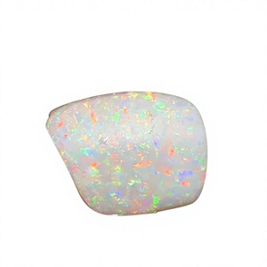 Opale naturelle du Rajasthan de 5,00 carats, opales brutes multicolores, pierre précieuse Coober Pedy, 16x12x4 mm, certifiée par un tiers, changement de couleur - Product Image 1