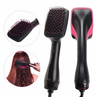 Sèche-cheveux brosse à air chaud populaire, peigne à air chaud, sèche-cheveux et volumateur en une seule étape, brosse à air chaud pour massage du cuir chevelier