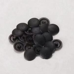 ฝาครอบสกรูพลาสติก หัวฟิลลิปส์ สีดำ สกรูเกลียวปล่อยสำหรับซ่อมแซมและตกแต่งเฟอร์นิเจอร์ - Product Image 1