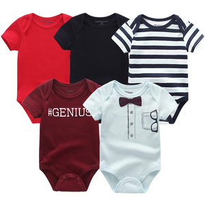 Lot de 5 Vêtements Bébé en Coton Doux Tricoté – Barboteuses et Gilets Pyjamas pour Bébé 2024 – Expédition Aléatoire – Prix Abordable - Product Image 5
