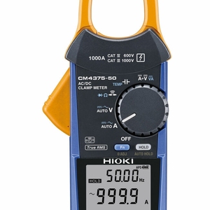 แคลมป์มิเตอร์วัดกระแสไฟฟ้าสลิม HIOKI รุ่น CM4375-50 สามารถวัดกระแสไฟฟ้าสลับได้อัตโนมัติ พร้อมความสามารถในการวัดสูงสุด 1000A - Product Image 1