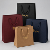 Sacs en papier personnalisés écologiques en gros pour cadeaux et shopping avec marque privée
