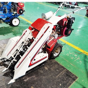 Hand Tractor Rice <b>Harvester</b> With for Small Farm Rice and Wheat Grain Harvesting High Productivity Efficiently Harvests Rice Whea - Product Image 1