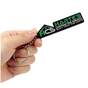 Customizable Soft PVC <b>Key</b> <b>Chains</b> Personalized Logo Keychains Business Personal Gift Soft Rubber Promotional Carabiners Souvenir - Product Image 6