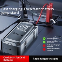 Démarreur de Voiture Tout-en-un Portable avec Gonfleur de Pneus et Manomètre, Alimenté par Batterie au Lithium RS-CZC12 Simple