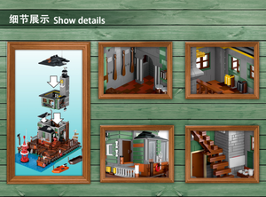 Nouveauté URGE 30104 Boutique de plongée Jouets de construction DIY Jouets de construction pour enfants - Product Image 2