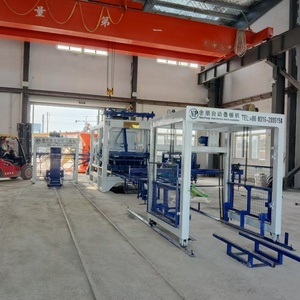 Bina inşaat araçları ve ekipmanları Nianpeng <span class=keywords><strong>6</strong></span>-15 otomatik beton blok yapma makinesi tuğla yapma makineleri - Product Image 4