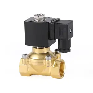 ZX202 series high frequency cleaned air water gas oil oxygen 24v 220v electric low temperature solenoid valve