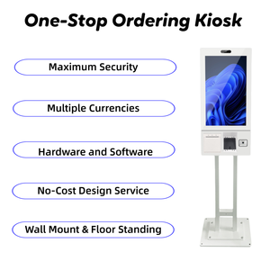 Kiosque de commande alimentaire pour restaurant avec écran tactile de 27 pouces et 32 pouces, système POS, machine de paiement automatique, terminal de commande <span class=keywords><strong>en</strong></span> libre-service - Product Image 4