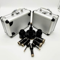 Foret diamanté brasé sous vide noir DEYI de qualité professionnelle, prix le plus bas, pour le perçage du marbre, du calcaire et des roches dures