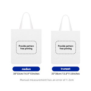 Bolsas de Compras de Lona Reciclada Promocionales, Económicas, con Impresión Personalizada Natural - Product Image 3