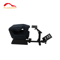 Jouer au jeu de voiture simulateur de course plate-forme de Cockpit siège de voiture de course de Cockpit simulateur de conduite course Sim
