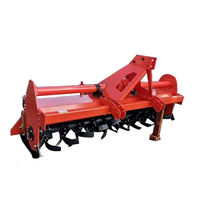Cultivador Rotatorio de Alta Eficiencia Accionado por Toma de Fuerza para Tractor, Mini Rotocultivador, Rotovator para Tractor con Caja de Cambios Estable