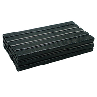 Agrafes en acier galvanisé de type U de calibre 18, agrafes en acier à teneur moyenne en carbone, agrafes en acier 408K 410K 413K 416K 419K