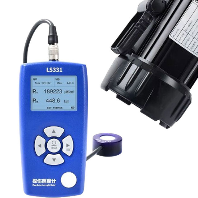LS331 NDT Flaw Detection Light Meter 365nm UV Radiometer Lux Tester Digital Black Light Meter