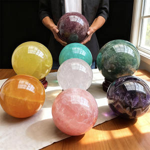 Ural aturaHealing oliolished ARGE Ink ryose rytallper Asper Stone emstone Lear uartz here phere eeode todos para la ecoración - Product Image 4