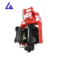 Martillo Vibratorio Hidráulico para Excavadora de 10-15 Toneladas, con Agarre Lateral para Mini Excavadora