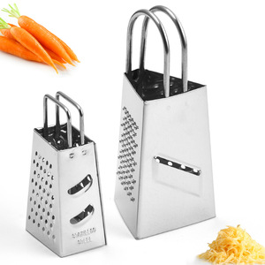 Wholesale 3.5 Inch Four Sides Stainless Steel Mini Box <b>Vegetable</b> Grater <b>Vegetable</b> Slicer - Product Image 2