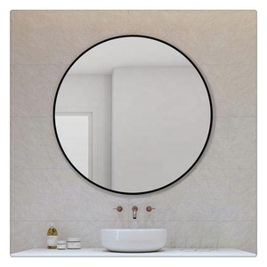 Hotel Decorative Wall Mounted Stainless Steel Custom <b>Framed</b> Round Bathroom Wall <b>Mirror</b> 2mm to 6mm ,and 1.1mm Bathroom <b>Mirror</b> - Product Image 4