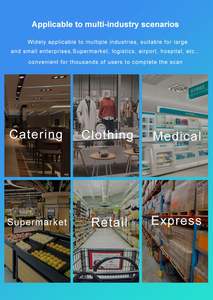 CHIYI VS220 2D BL Barcode Scanner Reader PDF417 for IOS Android USB/Wireless QR <strong>Code</strong> <strong>Scan</strong> Gun in Stock - Product Image 4